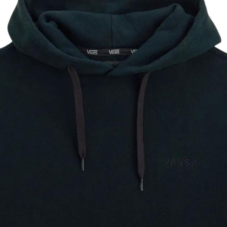 Vans Однотонное худи с приспущенными плечами, пуловер, толстовка с длинным рукавом, мужская толстовка VN000TRSBLK
