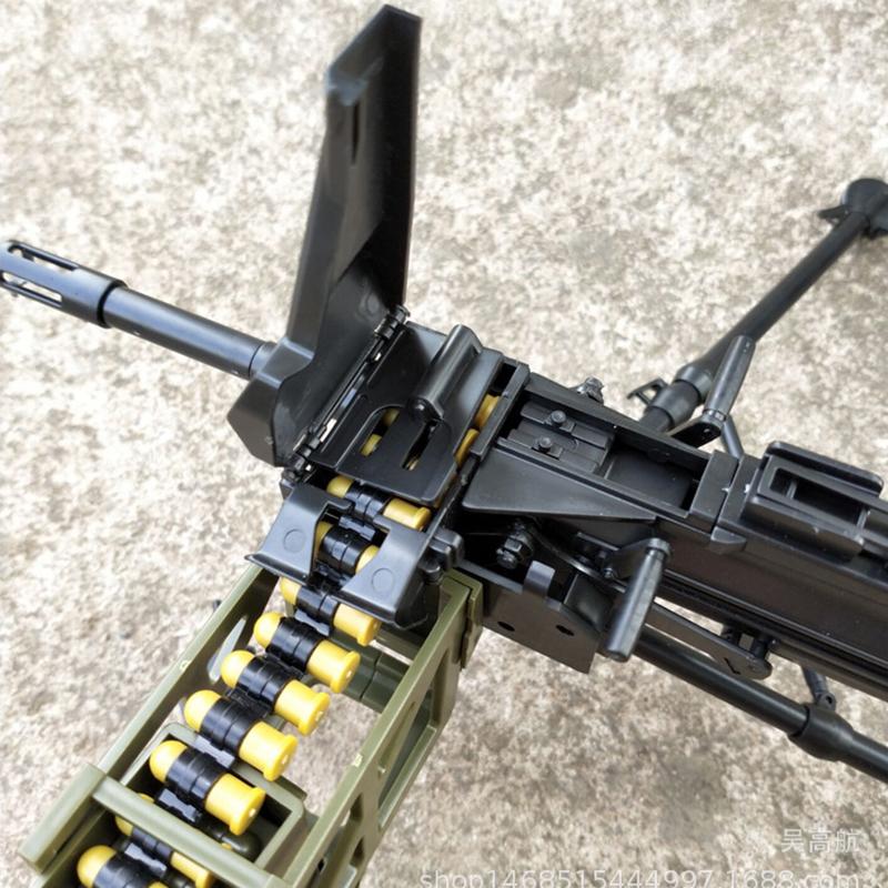 Масштаб 1/6 Американский армейский гранатомет MK19 Пулемет M2 Миниган M16 M14 M82A1 Военная модель оружия Фигурка солдата SWAT Игрушка