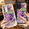 Phone Case: 2D flat, fits Samsung Galaxy A34 A35 M05 M06 S20 S22 S21 FE Plus 5G, purple grape cartoon character, perfect Christmas and Halloween holid