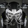 Для Kawasaki Z900-2022 аксессуары для мотоциклов черный голый передний спойлер с прижимной силой крылышко аэродинамический комплект крыльев
