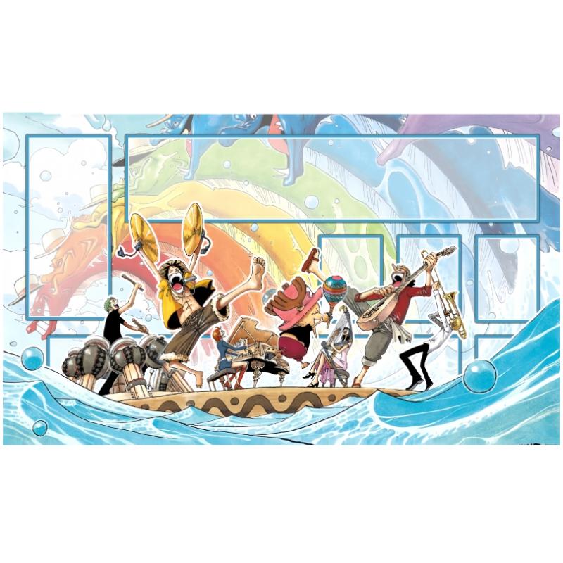 Аниме One Piece OPCG DIY ИГРОВАЯ Карточка Игровой коврик Серия комиксов Луффи Нами Эйс Сабо Хобби Коллекция Игрушки