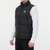 Nike Storm-FIT Windrunner Logo Теплый спортивный жилет с воротником-стойкой и пухом Мужская верхняя одежда Черный DD6818-010