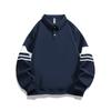 Fashion Collar Polo Shirt Men's Pullover Sweatshirt