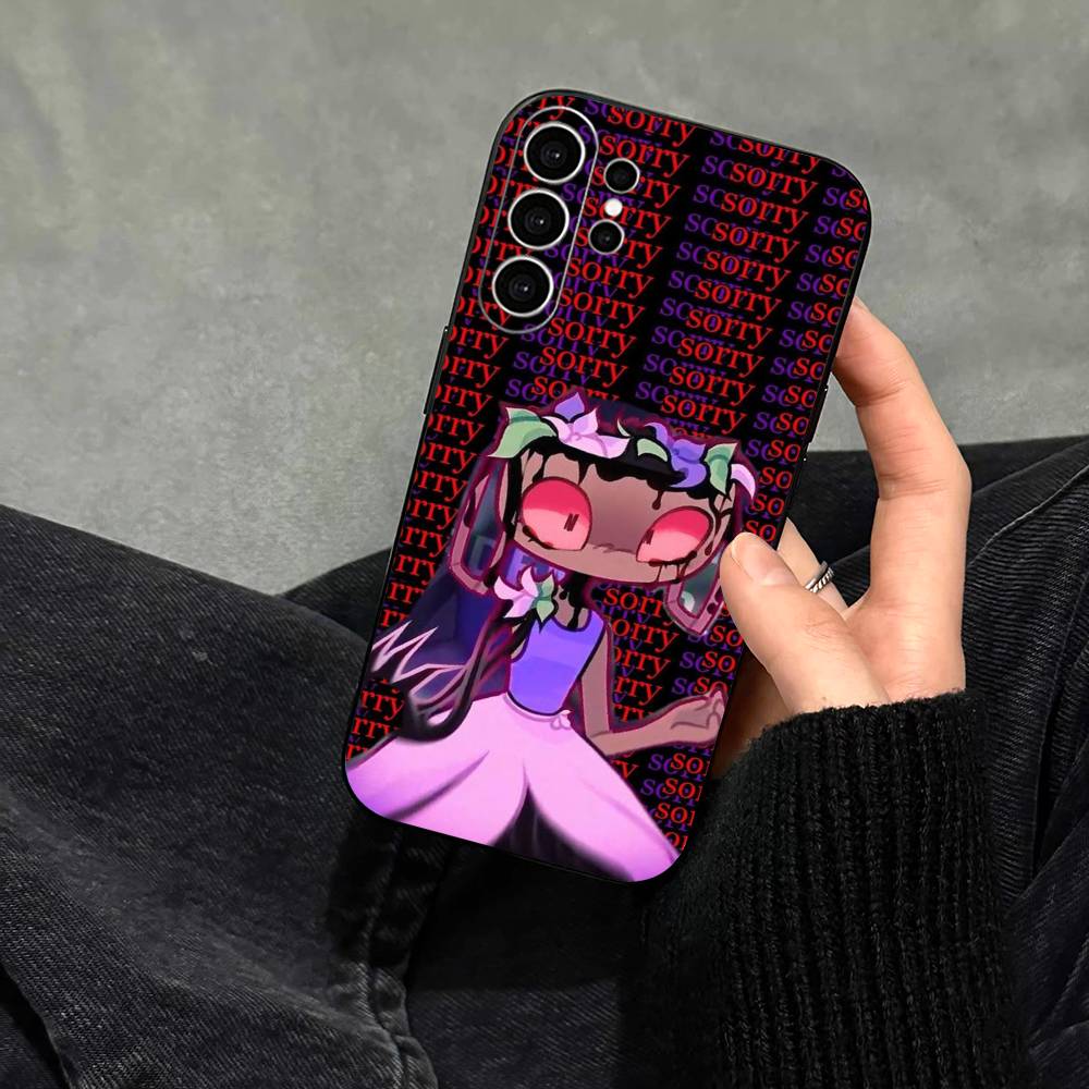 Чехол для телефона Bassie B-Bloomington D-Dandys World для Samsung S25,S24,S21,S22,S23,S30,Ultra,S20,Plus,Fe,Note,10,9,5G Черный
