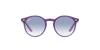 RJ9064S Opal Violet Gradient Light Blue Size 44 Kids' Sunglasses, Frame/Clear Lens,