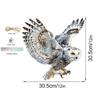 Водонепроницаемый подвесной отпугиватель птиц в виде совы для двора