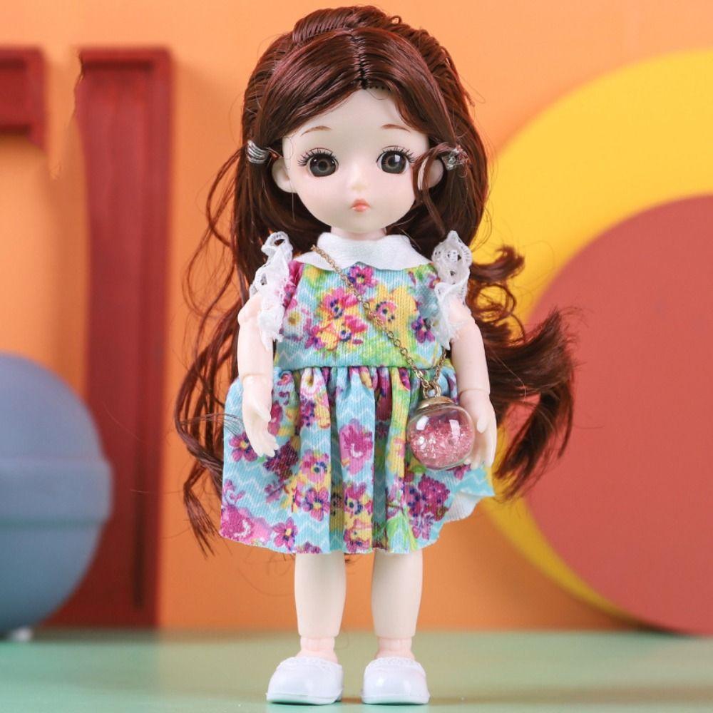 Одеваем куклы BJD 13 подвижных суставов Съемные суставы Кукла Имитация глаз Шарнир Кукла Девочки Подарки