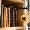 Bookshelf Lighting Vintage Lantern/Ghost Light, Metal Desk Lamp with Warm Lighting, Cozy Reading Corner Retro for Book Lovers & Library Study