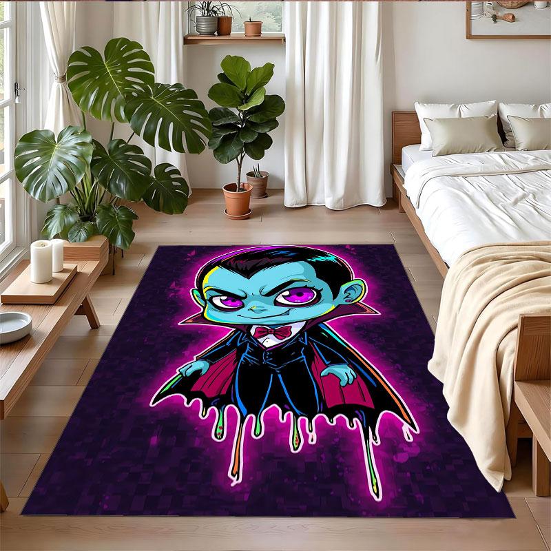 Crystal Velvet Rug Soft Non Slip Indoor Floor Mat Home DecorDracula
