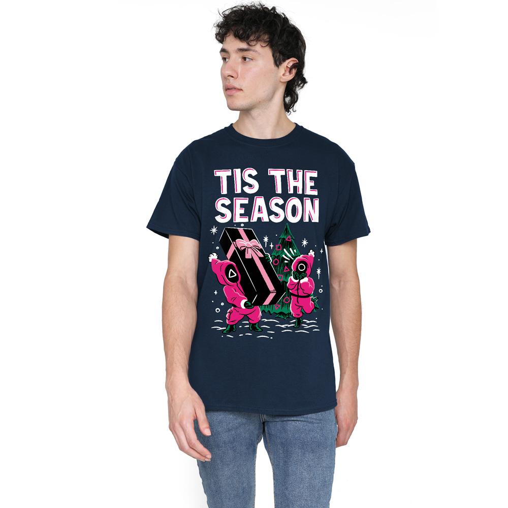 Squid Game Mens Tis The Season T-Shirt