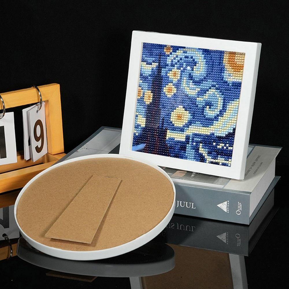 PVC Picture Holder With Stand Nail Art Jewelry Decoration Earrings Necklace Display Rack