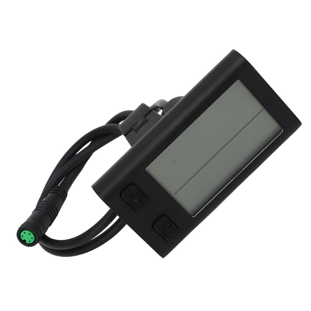 Electric Bike LCD Display Meter Cycling Speedometer Odometer Bike Computer Panel 24V 36V 48V