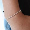 Less Is More Silver Beads Bracelet