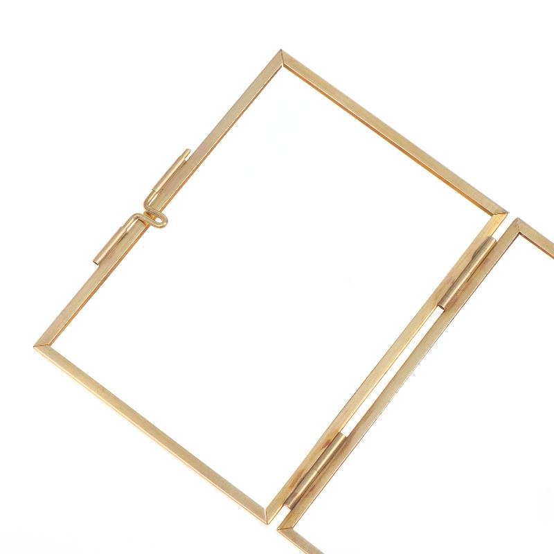 DIY Craft Metal Photo Frame 1 Set Sturdy Storage Holder for Pressed Dried Flower Plant Specimen Art Home Display