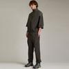 Fear of God Essentials Складчатые нейлоновые спортивные штаны Черные Мужские Низ 130SP244240F