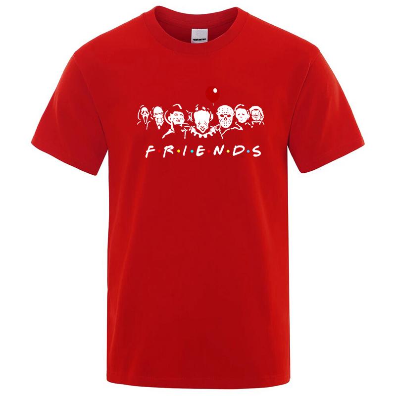 2026 New Fashion Skinfriendly Comfort High Quality Cotton Tshirt Funny Friends Print T Shirtsummer Cool Oneck Male Tops Tee
