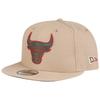 Casquette 9FIFTY - New Era - Chicago Bulls - Beige - Ajustable - 100% Polyester