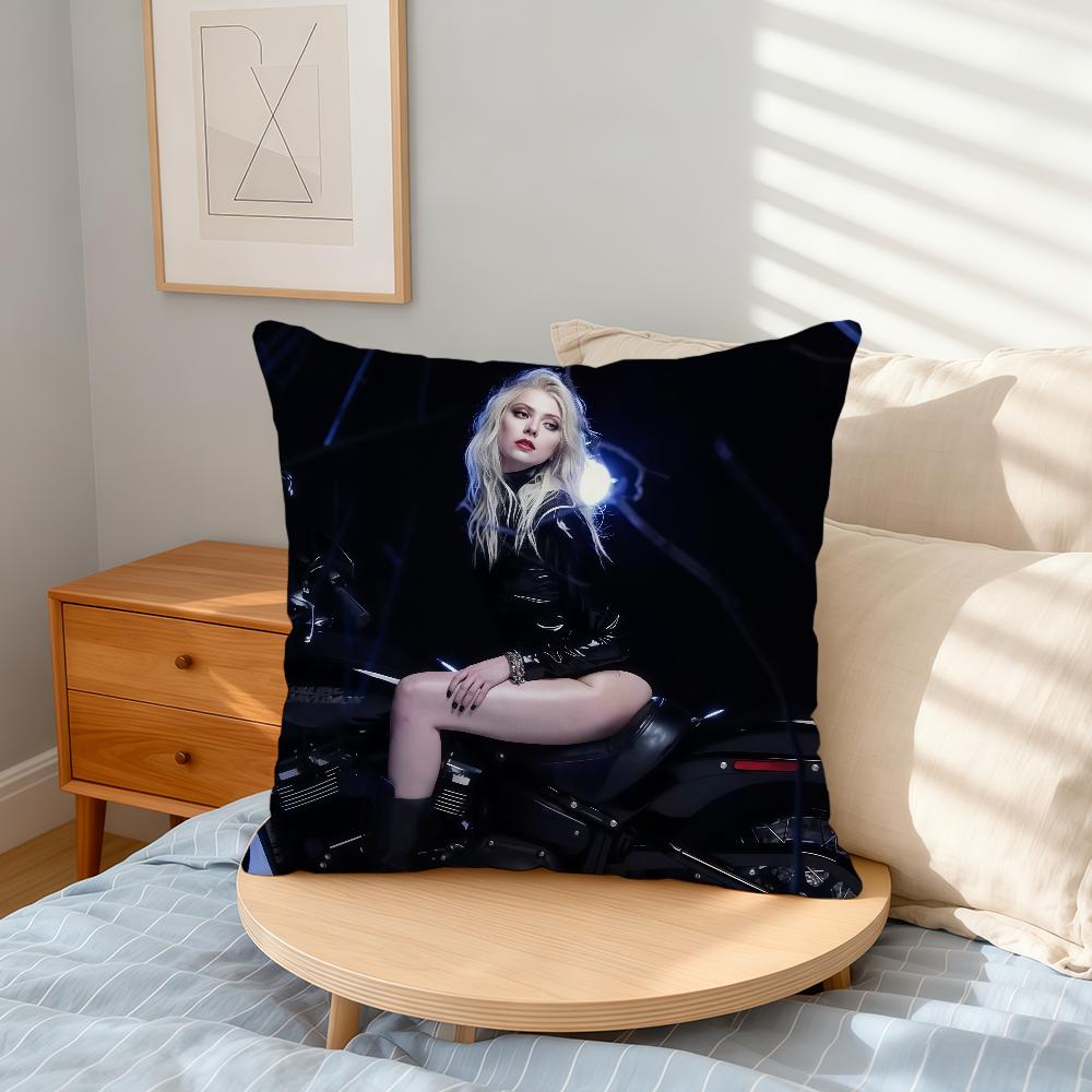 Actor Model T-Taylor Momsen cushion cover Home Office Convenient Nordic Simplicity Hit With Zipper Cushion Cover