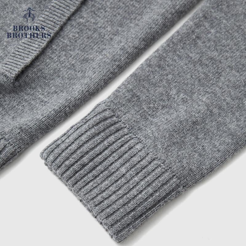 Мужской кардиган на молнии из шерсти Brooks Brothers