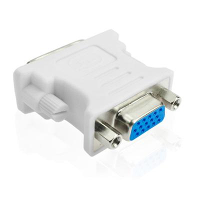 DVI-I 24 + 5-контактный Dvi-Vga адаптер видеоконвертера «папа-мама» для ПК, ноутбука, видеокарты