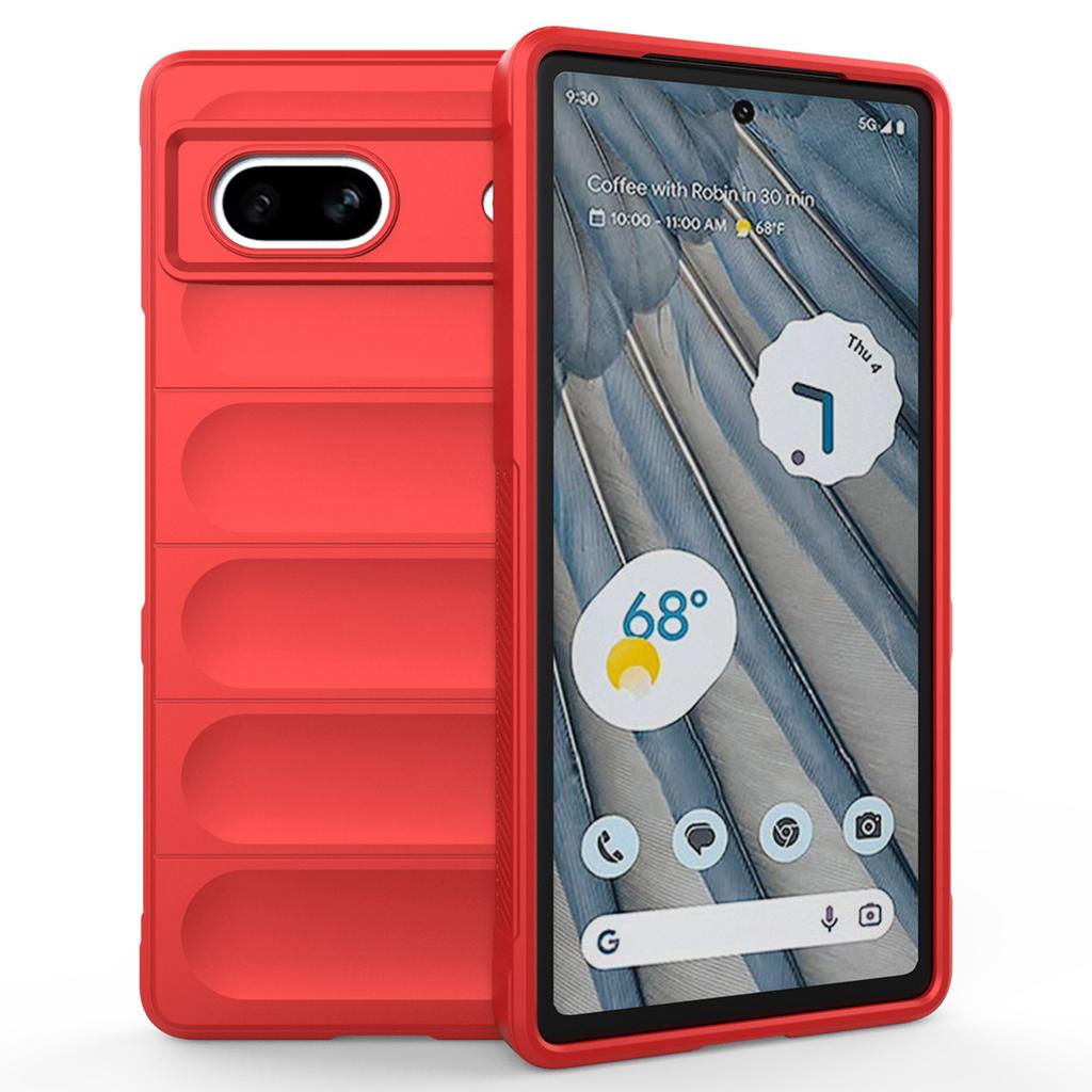Для Google Pixel 7a Прочный ТПУ Чехол для Телефона Противоскользящая Задняя Крышка
