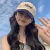 Sunscreen Letter Embroidery Baseball Cap Korean Style Summer Sunshade Hats Outdoor
