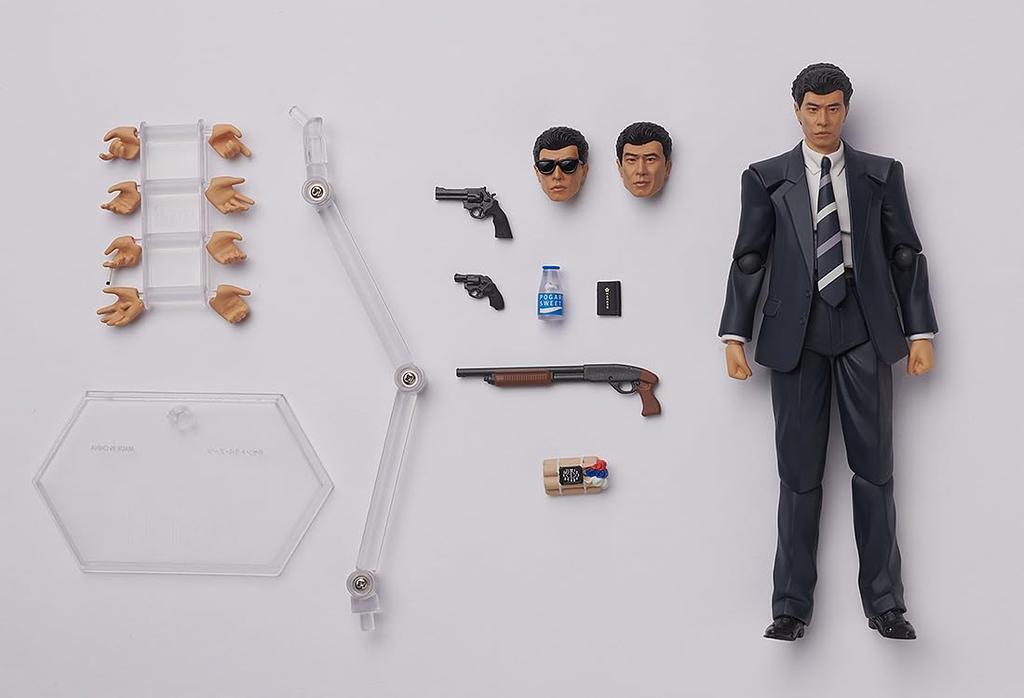 Figma Опасный детектив Тошики Такаяма Другая цветная версия Пластиковая окрашенная подвижная фигурка Немасштабная