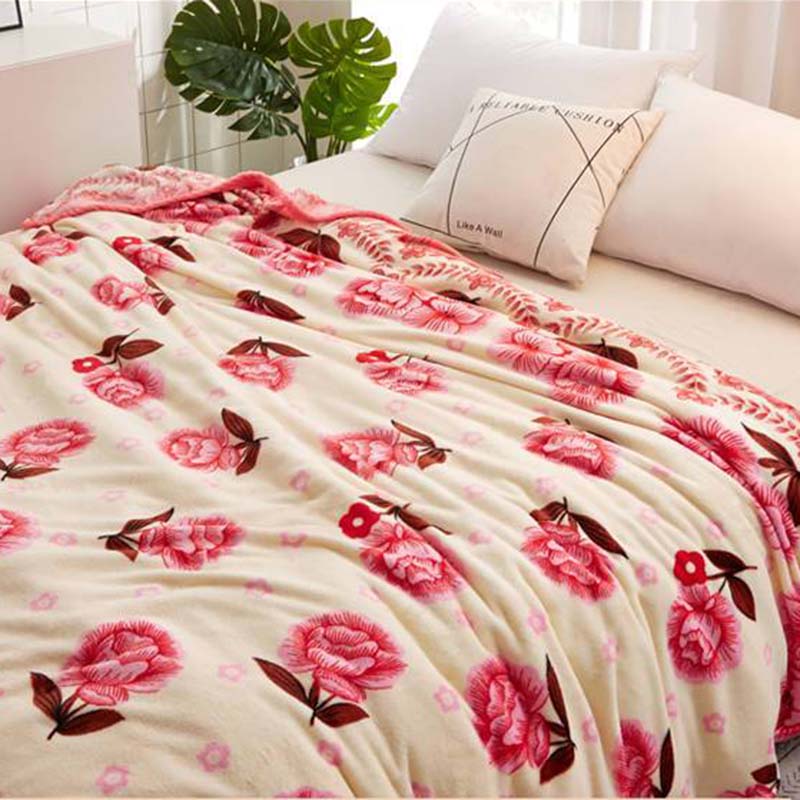 Текстиль для дома Фланель плюс флисовое одеяло Супер теплое мягкое однотонное одеяло Коралловое флисовое покрывало Матрас Пух Тонкое одеяло доступно в четырех сезонах