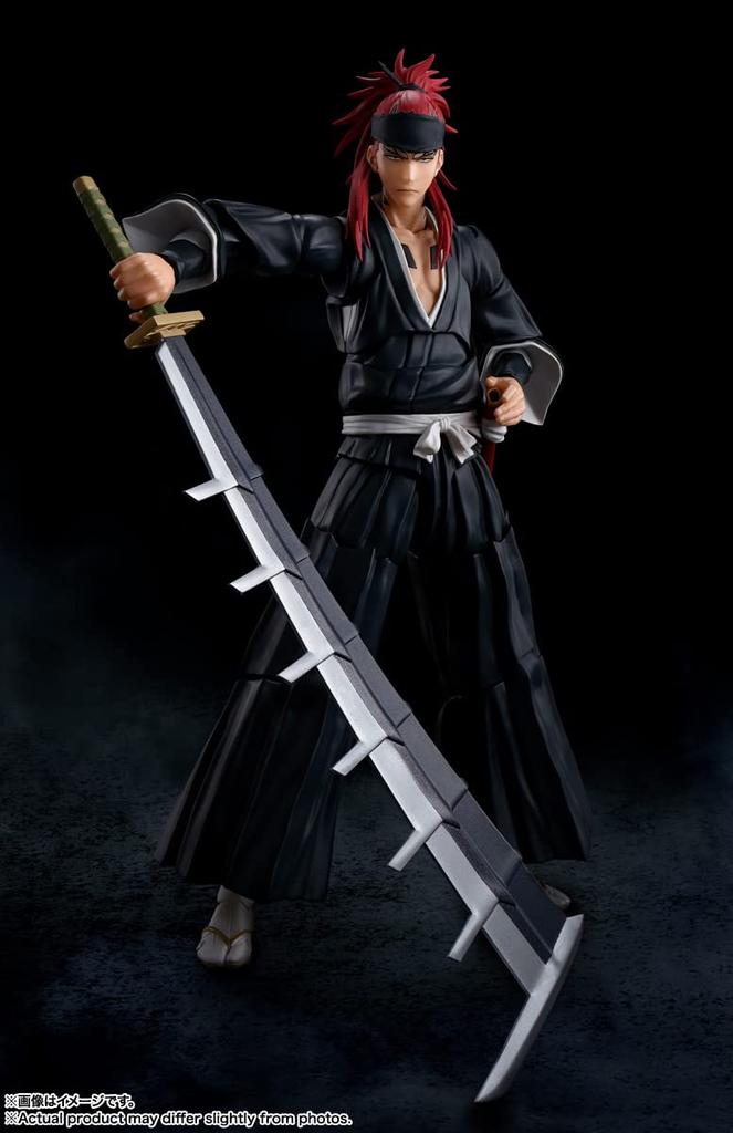 Тамасии Наций SH. Figuarts Bleach Ренджи Абарай 155мм Подвижная Фигурка Арка Тысячелетней Кровавой Войны ABS ПВХ Окрашенная