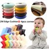 2M+4PCS Baby Corner Protection Baby Safety Table Desk Edge Guard Strip Home Cushion Guard Strip Safe Protection Free Tape