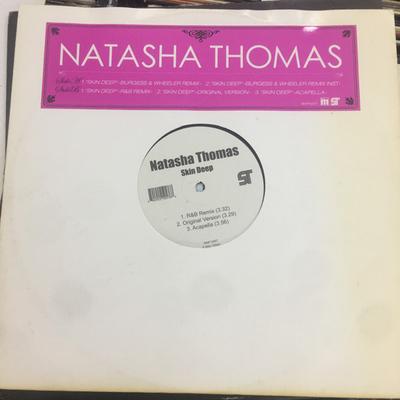 12-дюймовая пластинка NATASHA THOMAS - Skin Deep SIMP12057 Simp-House Prod 2005 Япония Рэп и хип-хоп/R&B Б/У