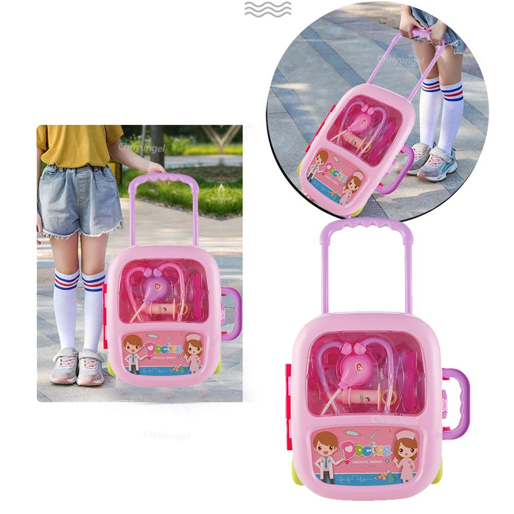 Набор доктора Игрушки доктора для детей Ролевая игра Медицинский инструмент Игрушка с портативным чемоданчиком Развивающая игрушка Подарок для мальчика девочки