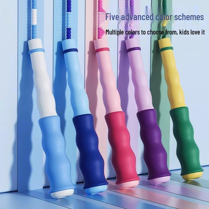 Kids' Bamboo Jump Rope for Beginners & Fitness - Ideal for Elementary, Kindergarten, & Middle School Students