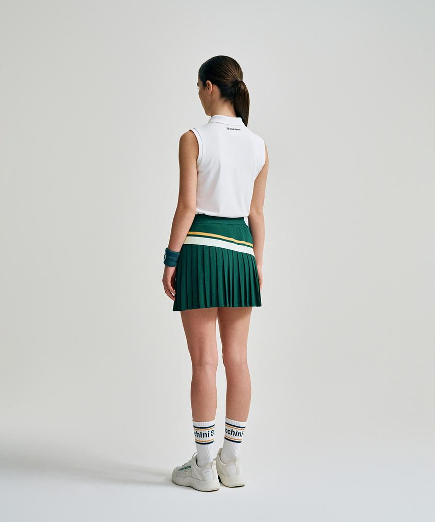 SERGIO TACCHINI Женская плиссированная юбка Mc Scratch Staff (зеленый)