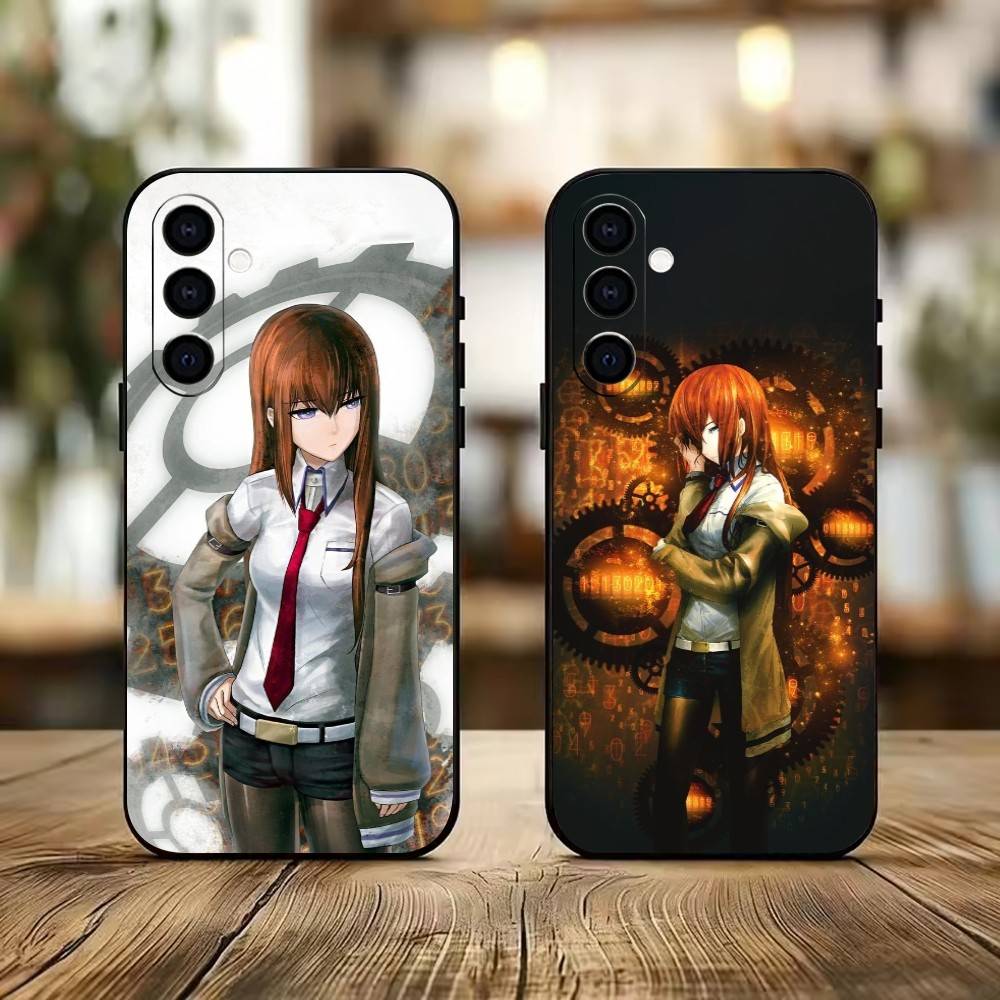 S-Steins-Lab Member 004 Phone Case For Samsung Galaxy A73,A72,A71,A70,A53,A52,A51,Others Soft Black Cover