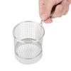 Stainless Steel French Fry  Basket Round Shape Fries Holder Deep Fry Basket  Coffee Shop