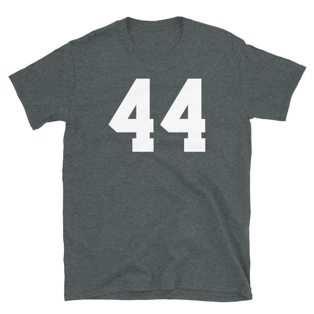 Team Uniform Jersey Number 44 Birthday Varsity Short Sleeve Unisex T Shirt