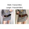 Y2k Rivet Waist Belt Pin Buckle Ultra-wide Waistband  Women Coat Skirt Decoration