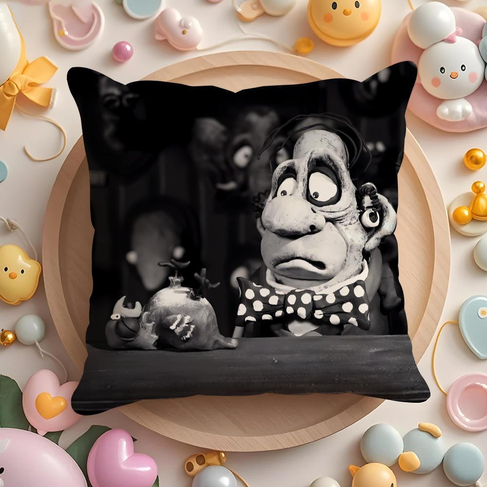 Чехол для подушки-подушки E-Ernie Anime B-Biscuit - для дома и автомобиля, многоцелевой, двусторонний, мягкий и прочный для ежедневного использования