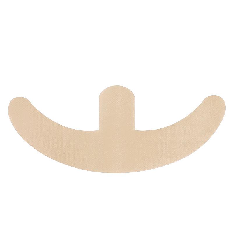 Silicone Gel Invisible Concealer Patch Round Arc Chest Invisible Concealer Repair Patch Reusable