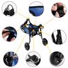 1 шт. тележка для инвалидной коляски для домашних животных, регулируемая, для реабилитации домашних животных, кошек, собак, ходовые колеса, вспомогательные средства для передвижения, легкие инструменты для прогулок с домашними животными
