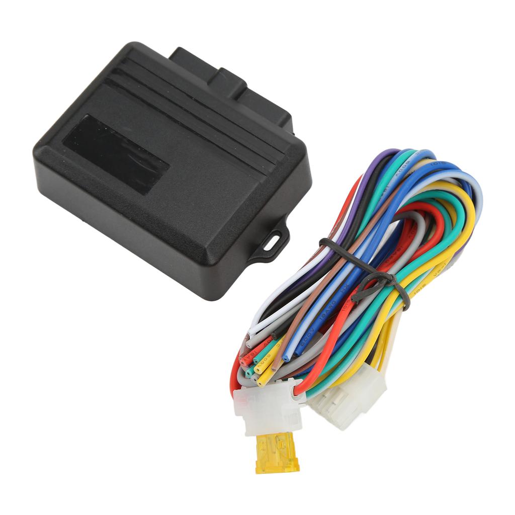Auto Power Window Closer Roll Up Module 12V Universal ABS Black Heat Resistant for 4 Door Cars