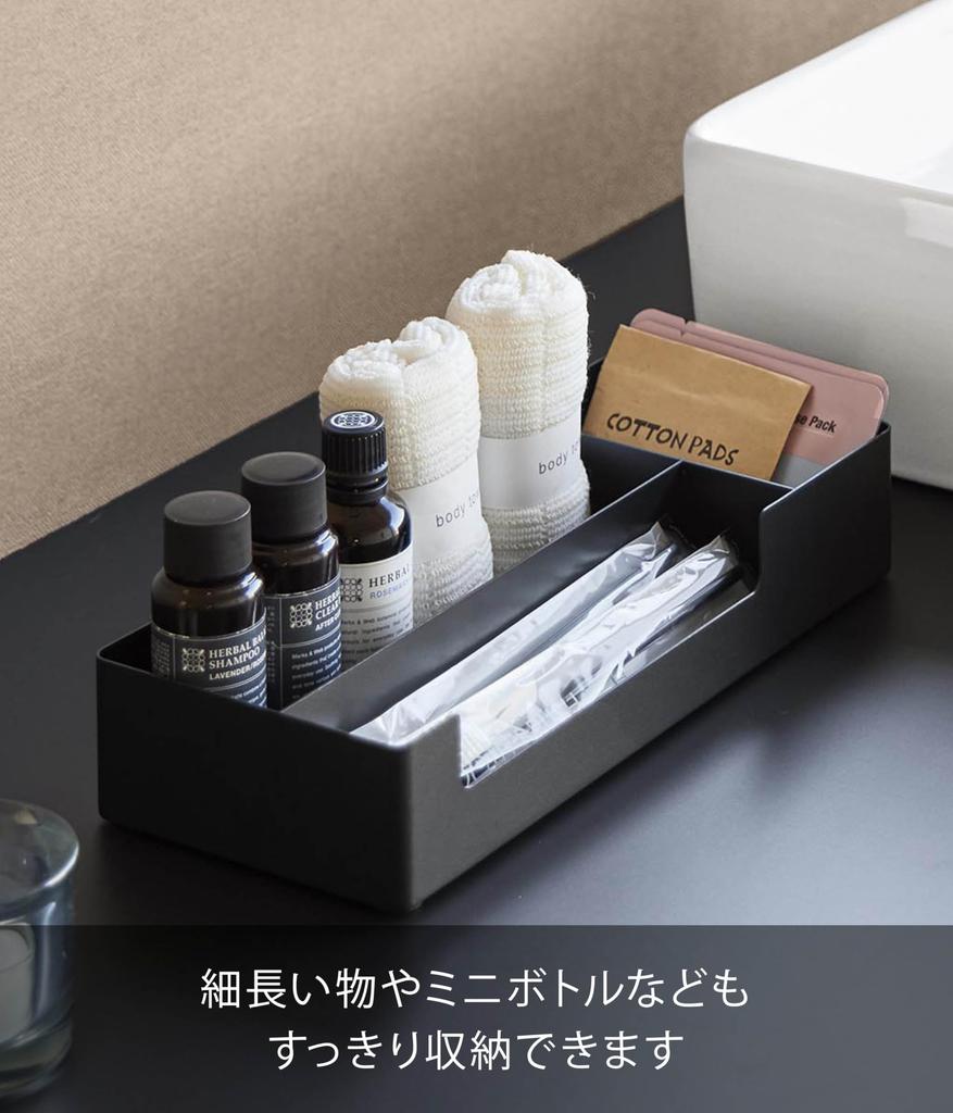 Yamazaki Tower Удобство с Ш x 12 см Г x Модель 10339 Разделители для коробок/кейсов, Черный, 28,5 см 5,2 см В,