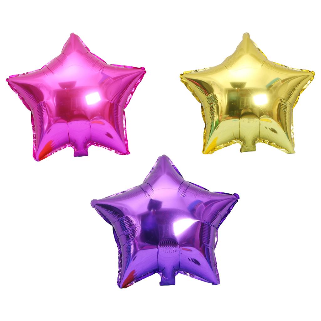 1 шт. Набор 18 дюймов Красные алюминиевые фольгированные шары в форме звезд для вечеринки по случаю дня рождения Фольгированные шары в форме звезд Фольгированные шары в форме звезд