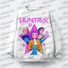 Свитшот Kpop Demon Hunters Huntrix 2026 для детей, осень-зима, с длинным рукавом, повседневный, оверсайз, детские/взрослые топы