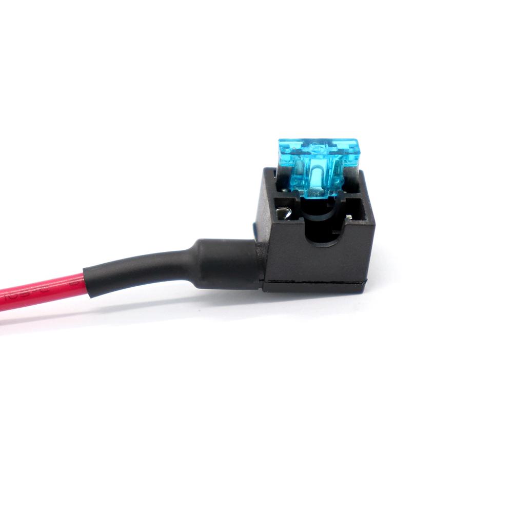 10 шт., 12 В, автомобильный низкопрофильный мини-адаптер с предохранителем, мини-держатель предохранителя с 5 шт., 15 А