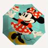 Minnie Mouse, Mime Automatic Opening and Closing Umbrella, Compact Travel Umbrella, Lightweight and Portable, Suitable for Beach Commuting B