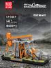 Технический 17087 Mould King Строительные Блоки Набор Нефтяная Вышка с Мотором для Взрослых Образовательные Кирпичные Игрушки Детские Хэллоуинские Подарки