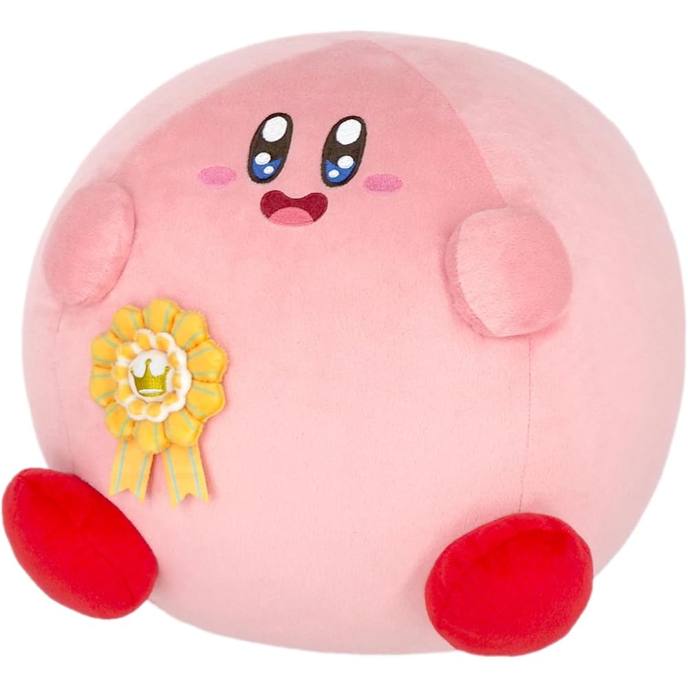 Мягкая игрушка Кирби с фестиваля деликатесов Sanei Boeki Kirby (чемпион) 30x31x28 см KGF-08