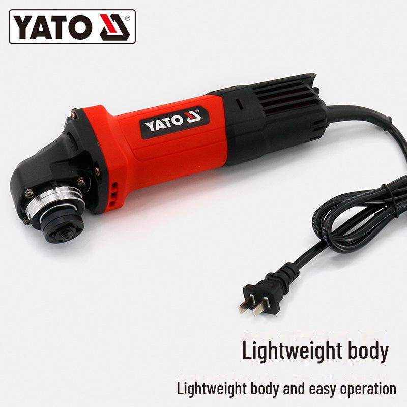 Электрическая угловая шлифовальная машина Yiertuo 100 мм M10 для шлифования, полировки и резки